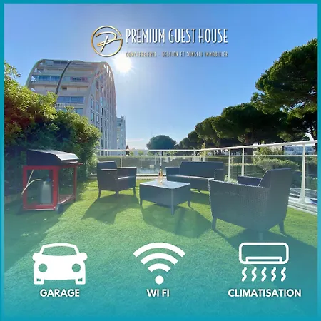 Pgh N10-terrasse, Parking Prive, 500m De La La Grande-Motte